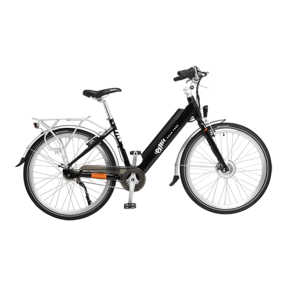 Electric cycle frame